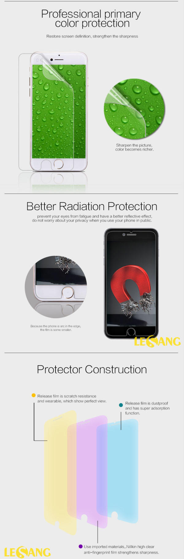 Miếng dán màn hình iphone 6 Maxx 3