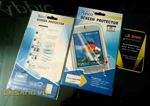 Miếng dán màn hình Lumia 900 rinco