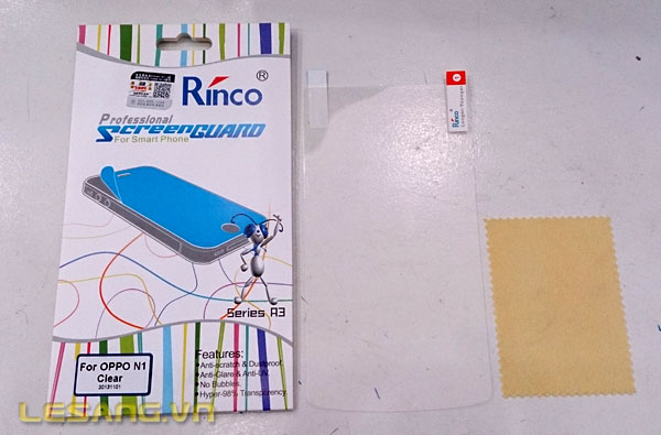 Miếng dán màn hình Oppo N1 RINCO 2336
