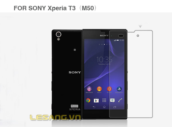 Miếng dán màn hình Sony Xperia T3 Vmax 1