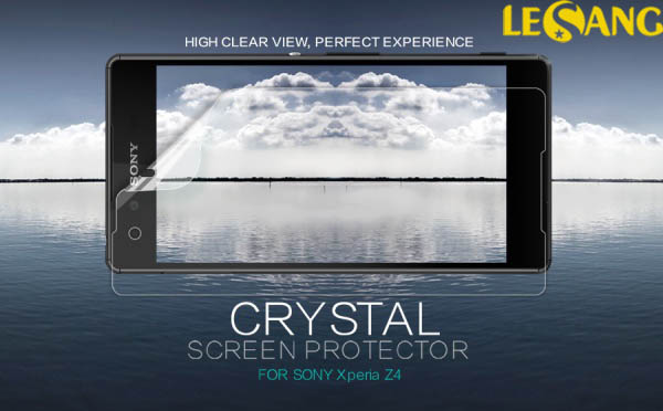 Miếng dán màn hình Sony Z3+/Z4 2 mặt Vmax 1