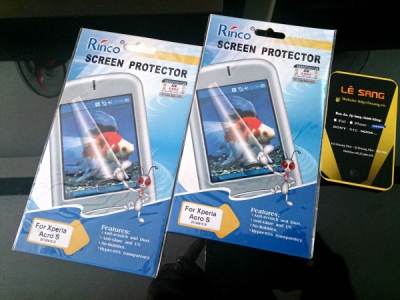 miếng dán màn hình xperia acro s rinco