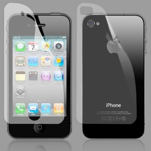 Miếng dán màn hình Iphone 4, 4s Vmax chống vân tay 1