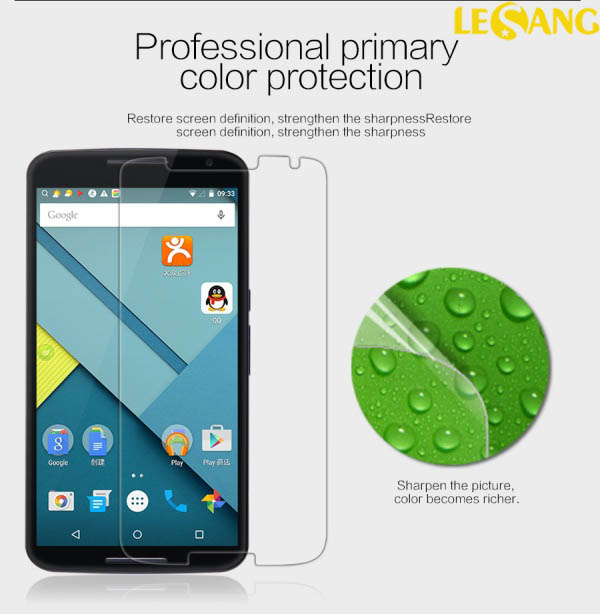 Miếng dán màn hình Nexus 6 Vmax 3