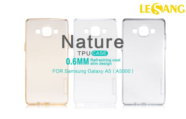 Ốp lưng Galaxy A5 Nillkin nhựa dẻo trong suốt 0.6mm 32