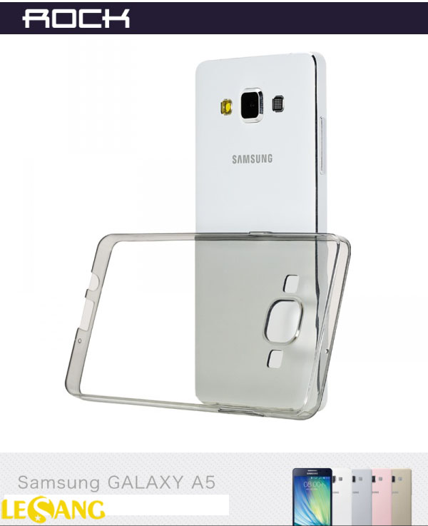 Ốp lưng Galaxy A5 Rock nhựa dẻo trong suốt 23