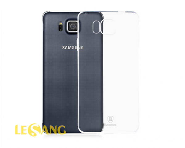 Ốp lưng Galaxy Alpha Baseus nhựa dẻo trong suốt 1