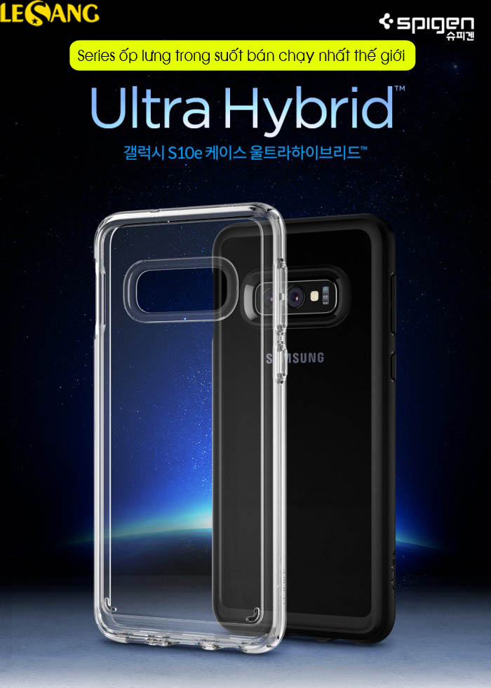 Ốp lưng Samsung Galaxy S10E Spigen Ultra Hybrid 1