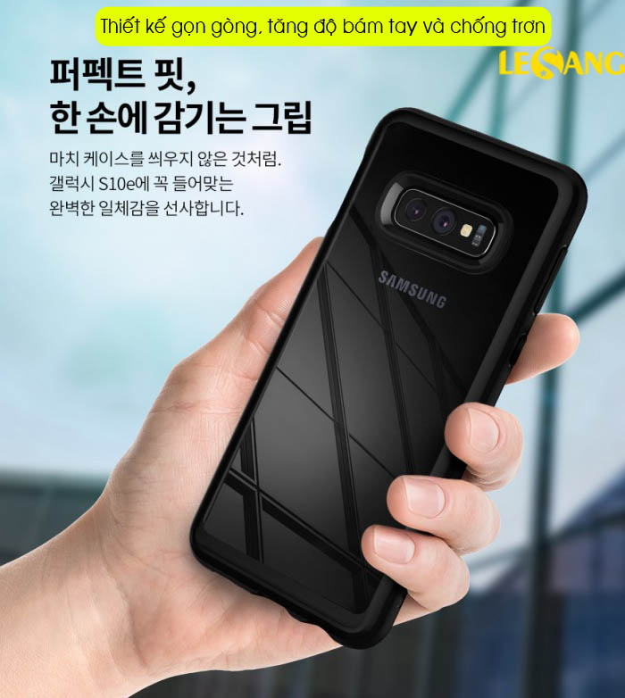 Ốp lưng Samsung Galaxy S10E Spigen Ultra Hybrid 4