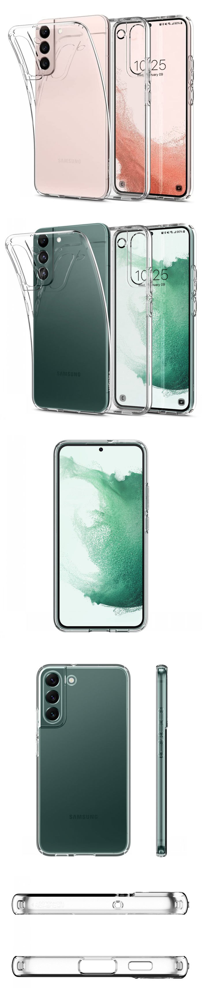 Ốp lưng Samsung Galaxy S22 Plus Spigen Liquid Crystal 55