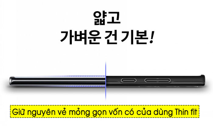 Ốp lưng Samsung Galaxy S22 Ultra Spigen Thin Fit 2