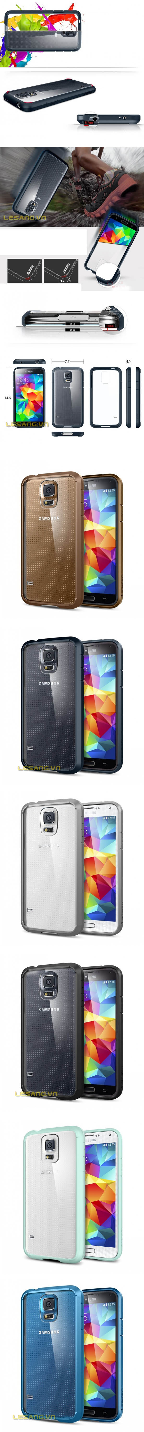 Ốp lưng Galaxy S5 SGP Ultra Hybrid 2564