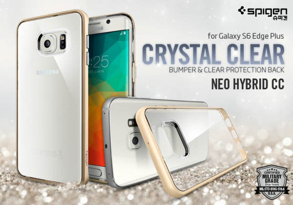 Ốp lưng Galaxy S6 Edge Plus SGP Neo Hybrid Crytal 1