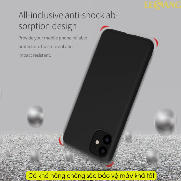 Ốp lưng iPhone 11 Nillkin Rubber - Wrapped 3