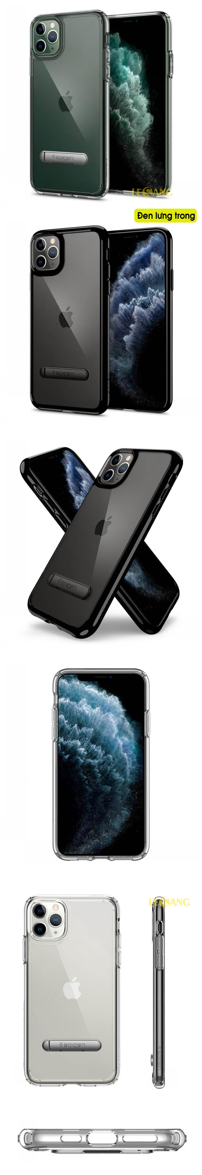 Ốp lưng iPhone 11 Pro Max Spigen Ultra Hybrid S 58