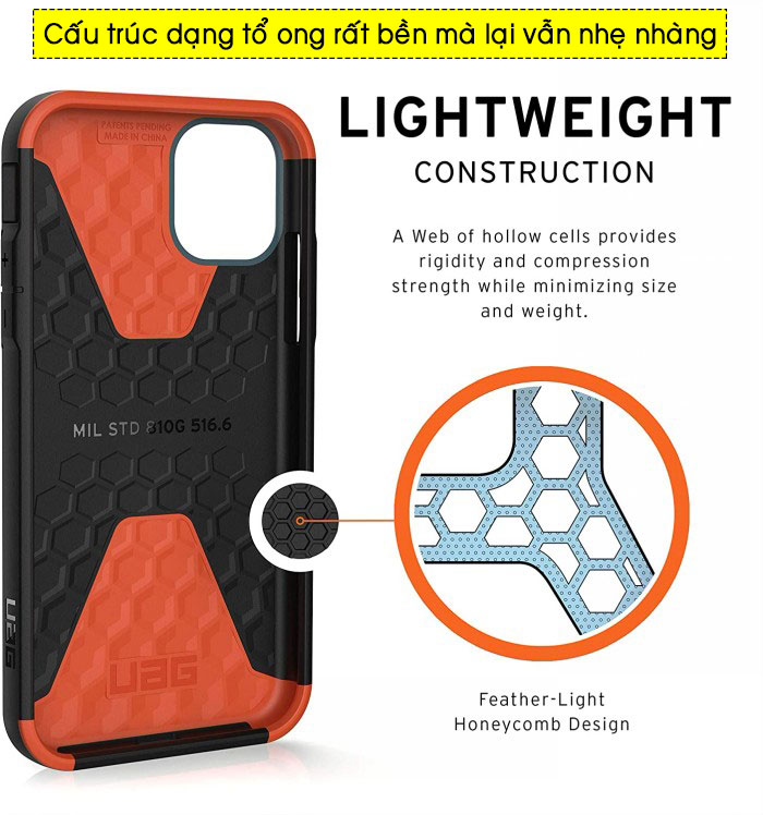 Ốp lưng iPhone 11 Pro Max UAG Civilian 2