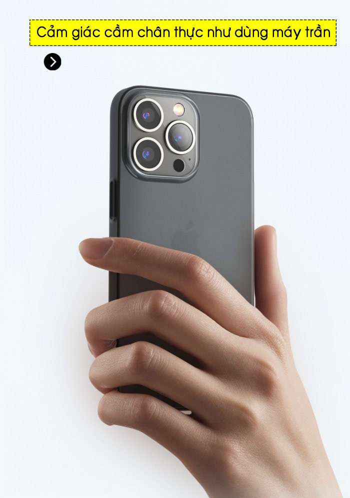Ốp lưng iPhone 15 Pro Max Switcheasy Ultra Slim siêu mỏng 0.35mm 4