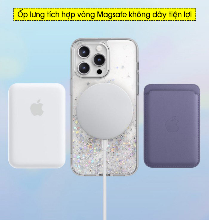 Ốp lưng iPhone 15 Pro Max Switcheasy Starfield Magsafe 2