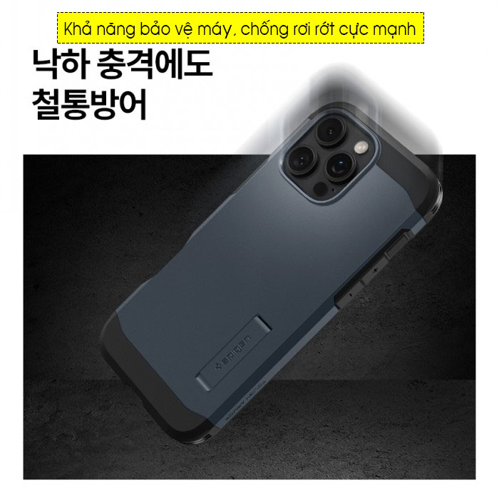 Ốp lưng iPhone 16 Pro Max Spigen Tough Armor Magfit 4