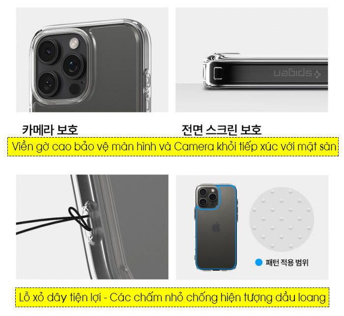 Ốp lưng iPhone 16 Pro Max Spigen Ultra Hybrid 7