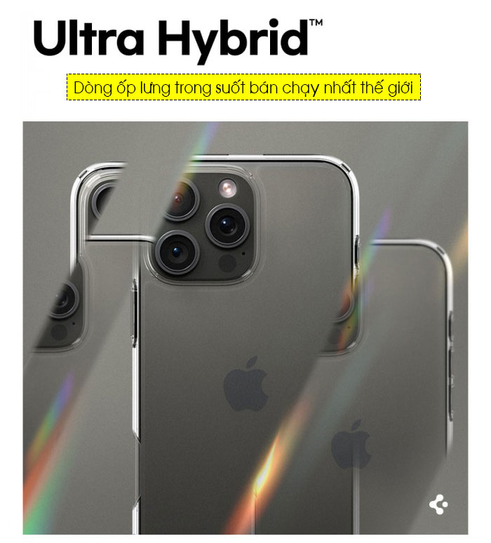 Ốp lưng iPhone 16 Pro Max Spigen Ultra Hybrid 4