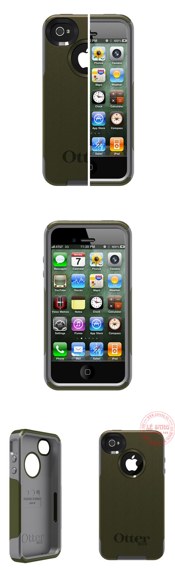 ốp lưng iphone 4 chính hãng otterbox