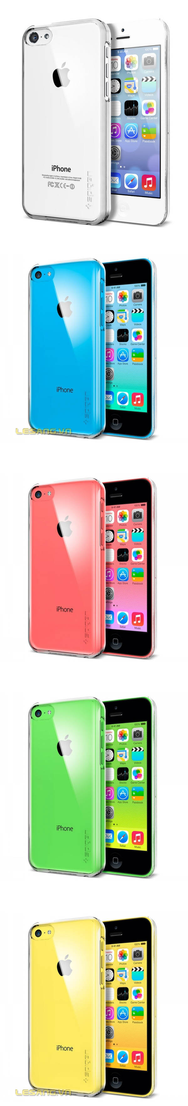 Ốp lưng Iphone 5C SGP Ultra Trong Suốt 3