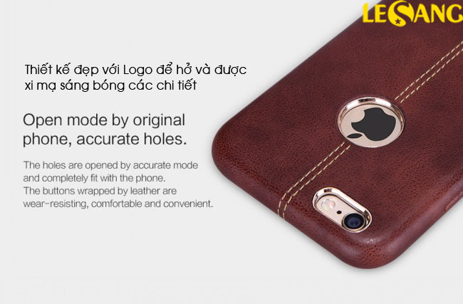 Ốp lưng iPhone 6S Plus / 6 Plus Englon Leather Cover 2