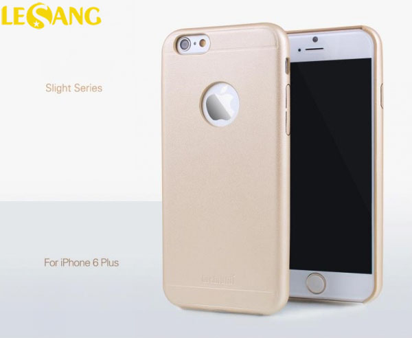 Ốp lưng iphone 6 Plus Memumi lưng da 1