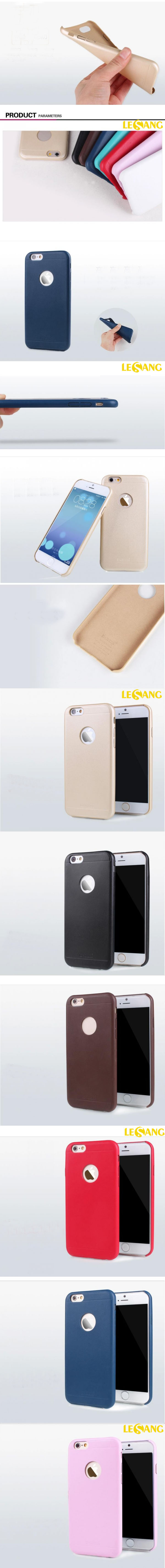 Ốp lưng iphone 6 Plus Memumi lưng da 2365