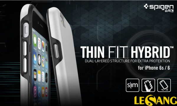 Ốp lưng iphone 6S/6 Spigen Thin Fit Hybrid 1