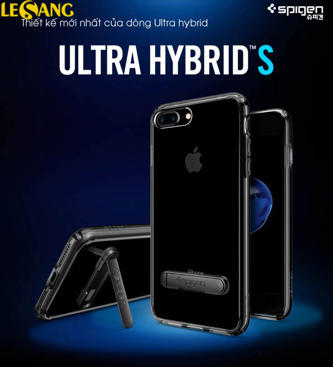 Ốp lưng iphone 7 Plus Spigen Ultra Hybrid S (2017) 2