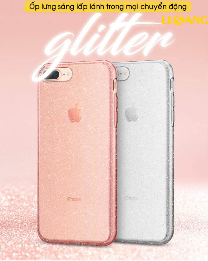 Ốp lưng iPhone 8 Plus / 7 Plus Spigen Liquid Crystal Glitter 2