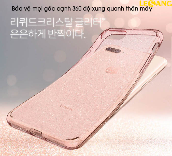 Ốp lưng iPhone 8 Plus / 7 Plus Spigen Liquid Crystal Glitter 3