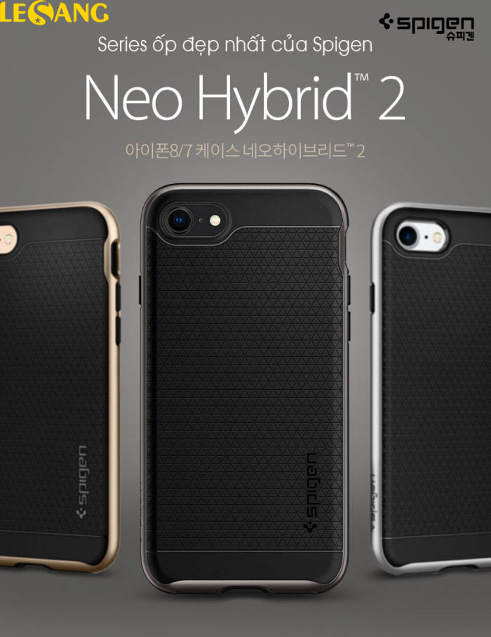 Ốp lưng iPhone 8 / iPhone 7 Spigen Neo Hybrid 2 2