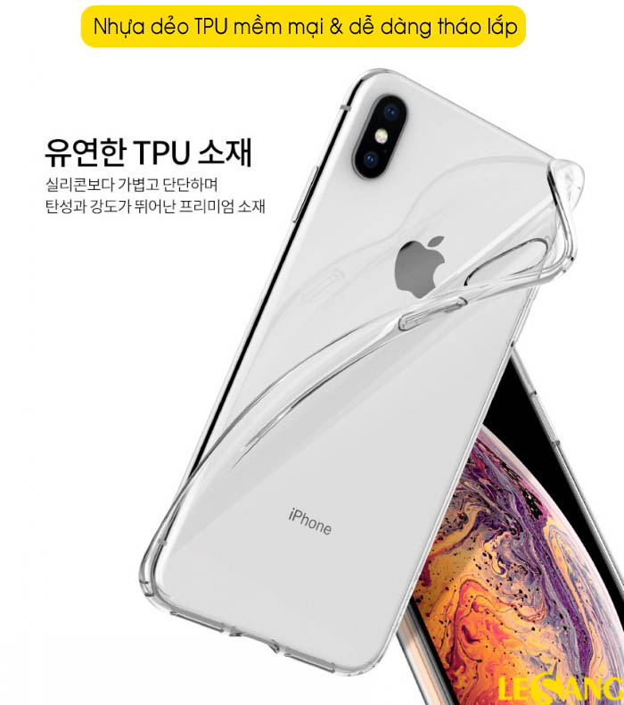 Ốp lưng iPhone XS Max Spigen Liquid Crystal 3