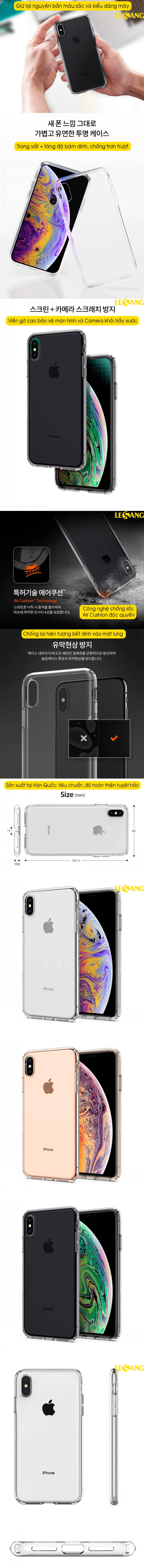 Ốp lưng iPhone XS Max Spigen Liquid Crystal 4