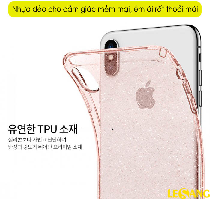 Ốp lưng iPhone XS Max Spigen Liquid Crystal Glitter 3