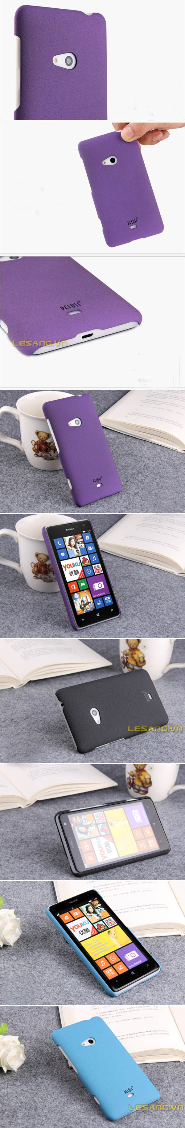 ốp lưng lumia 625 siêu mỏng vân cát