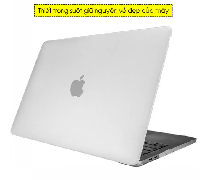 Ốp lưng Macbook Pro 13 inch SwitchEasy Nude Case trong suốt 1