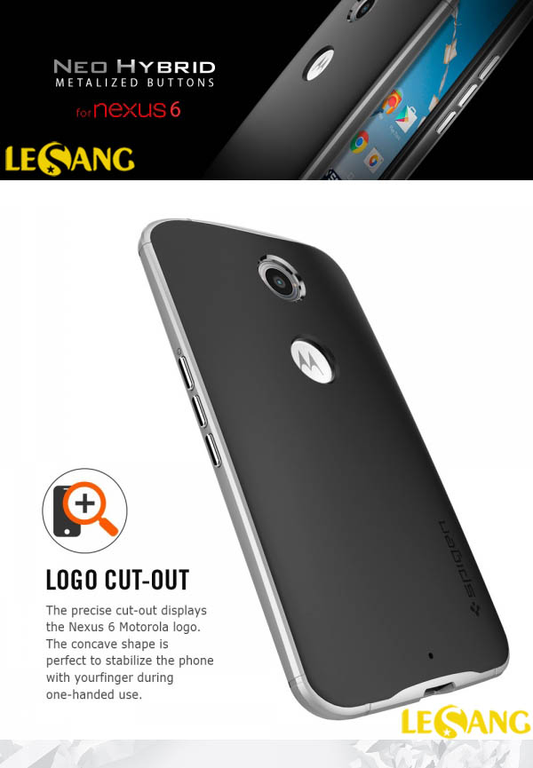 Ốp lưng Nexus 6 SGP Neo Hybrid 1