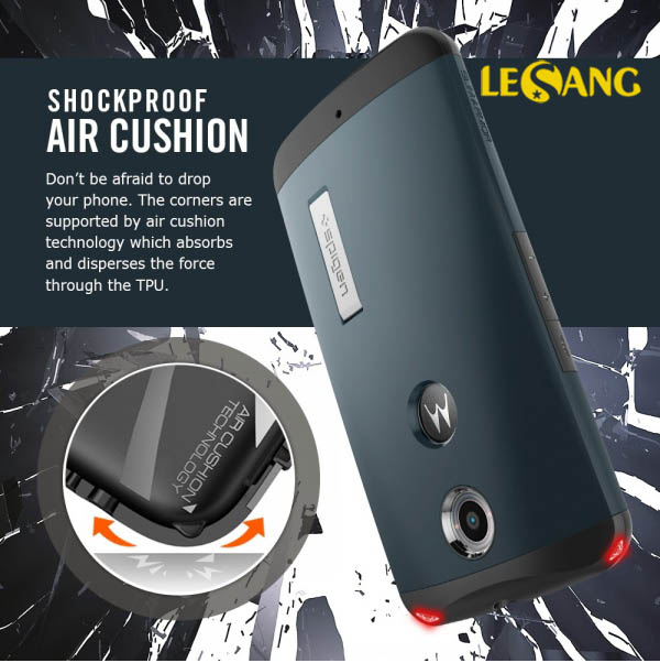 Ốp lưng Nexus 6 SGP Slim Armor 2