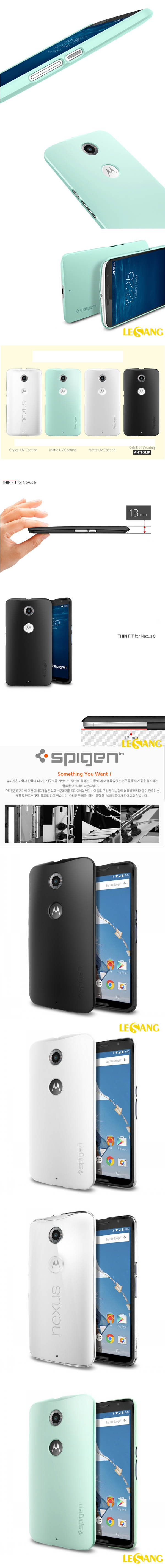Ốp lưng Nexus 6 SGP Thin Fit (USA) 3