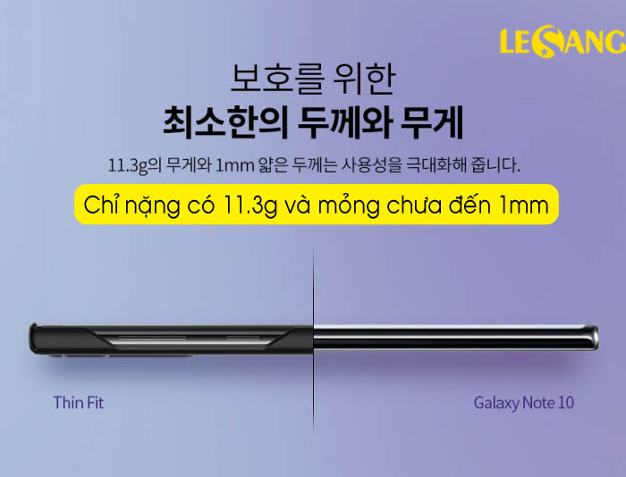 Ốp lưng Samsung Note 10 Spigen Thin Fit 2