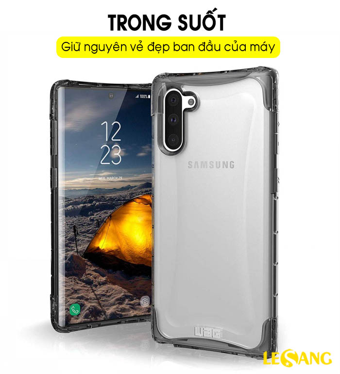 Ốp lưng Samsung Note 10 UAG Plyo trong suốt 1