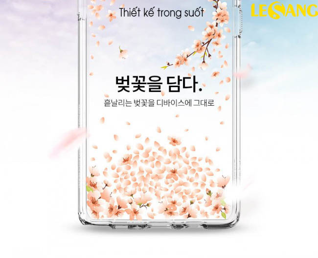 Ốp lưng Note 8 Spigen Liquid Crystal Blossom 4