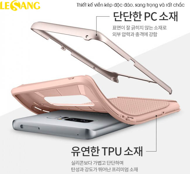 Ốp lưng Samsung Galaxy Note 8 Spigen Neo Hybrid 36