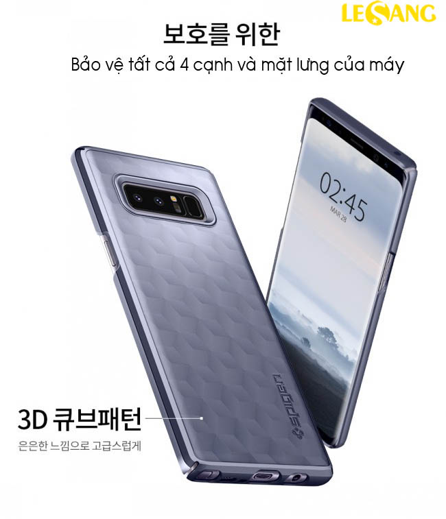 Ốp lưng Samsung Note 8 Spigen Thin Fit 4