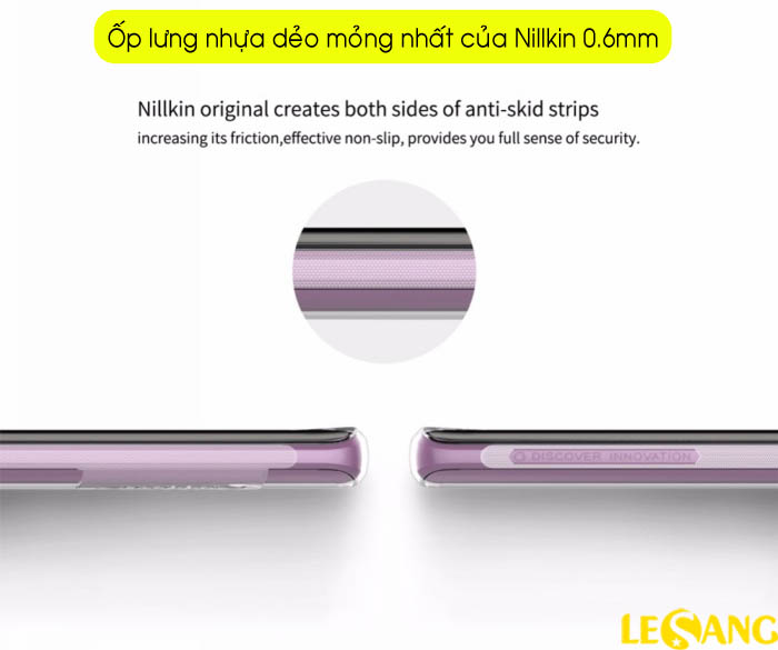 Ốp lưng Note 9 Nillkin TPU Case Silicon trong suốt mỏng 2