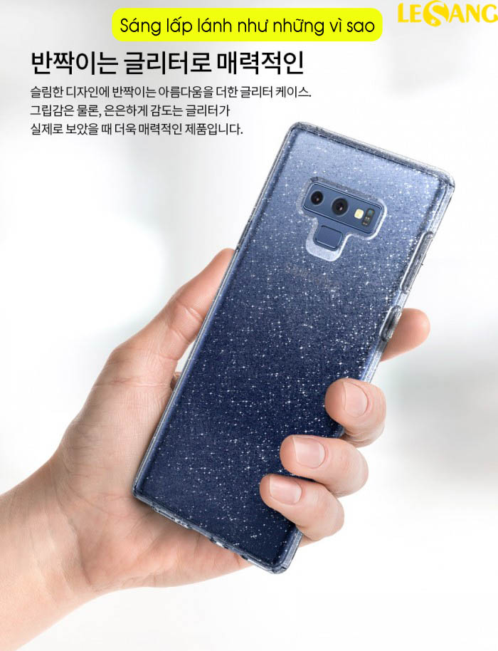 Ốp lưng Galaxy Note 9 Spigen Liquid Glitter 1